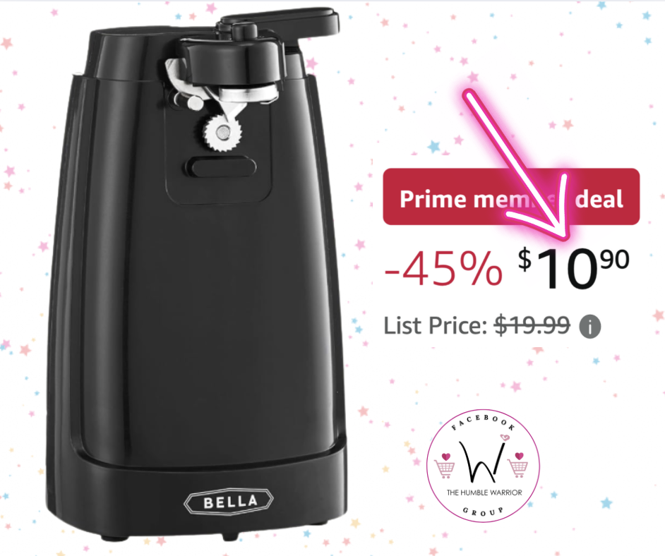 Bella Electric Can Opener & Knife Sharpener!